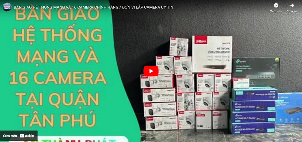Bộ 8 Camera Nhà Xưởng Giá Rẻ