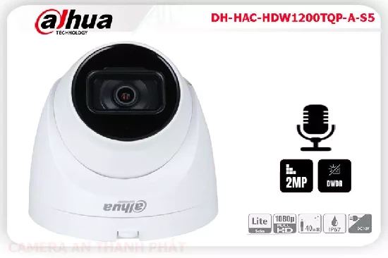  Camera quan sat dahua DH-HAC-HDW1200TQP-A-S5,Camera này được tích hợp nhiều chức năng như hình ảnh full hd cảm biến hình ảnh 2.0 megapixel giúp camera hiển thị tốt hơn.chức năng ghi âm thu to rõ.thì dòng camera này thường được sử dụng cho văn phòng,siêu thị,cửa hàng,.. 