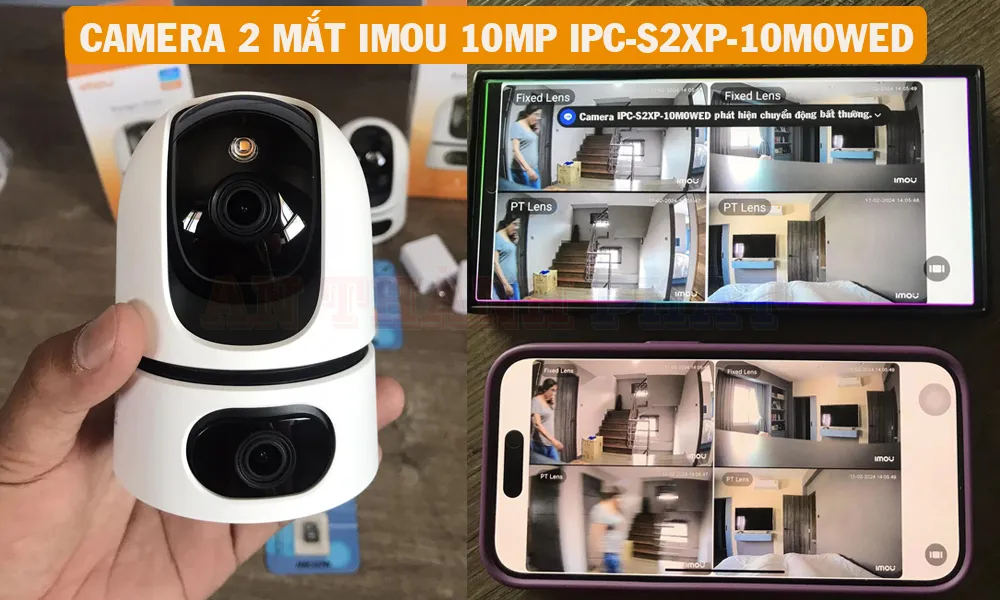 Camera Imou 2 mắt trong nhà IPC-S2XP-10M0WED