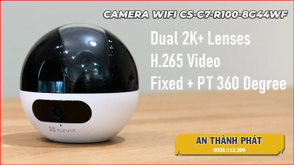 Camera Wifi Ezviz CS-C7-R100-8G44WF Camera Wifi Ezviz CS-C7-R100-8G44WF