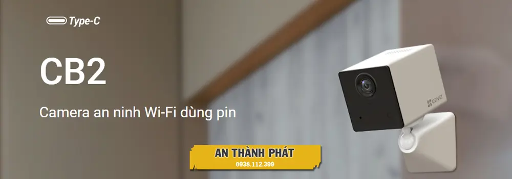 CS-CB2-R100-2D2WF-WH sắc nét Wifi Ezviz