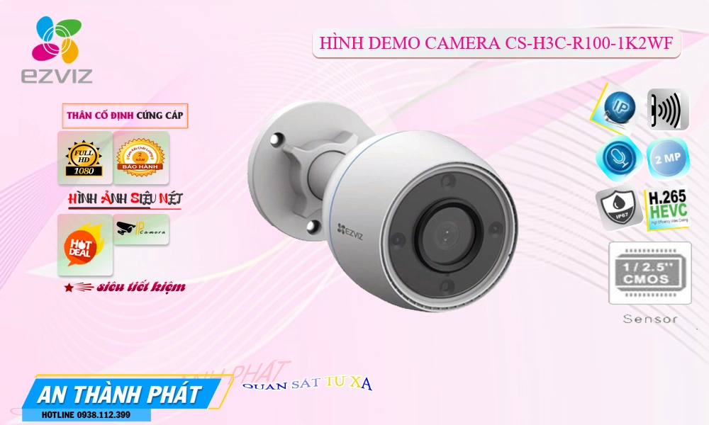 Camera Wifi CS-H3c-R100-1K2WF Wifi Ezviz giá rẻ chất lượng cao Camera Wifi CS-H3c-R100-1K2WF Wifi Ezviz giá rẻ chất lượng cao