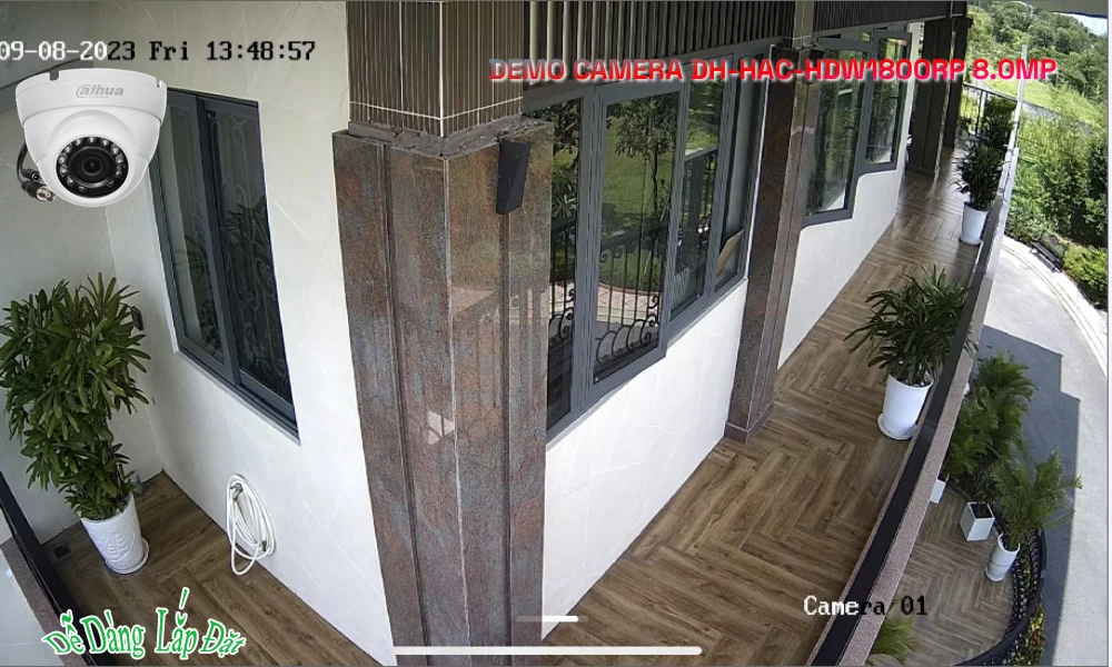 DH-HAC-HDW1800RP sắc nét Dahua