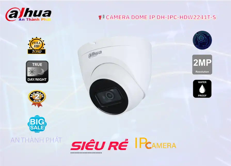 DH-IPC-HDW2241T-S sắc nét Dahua