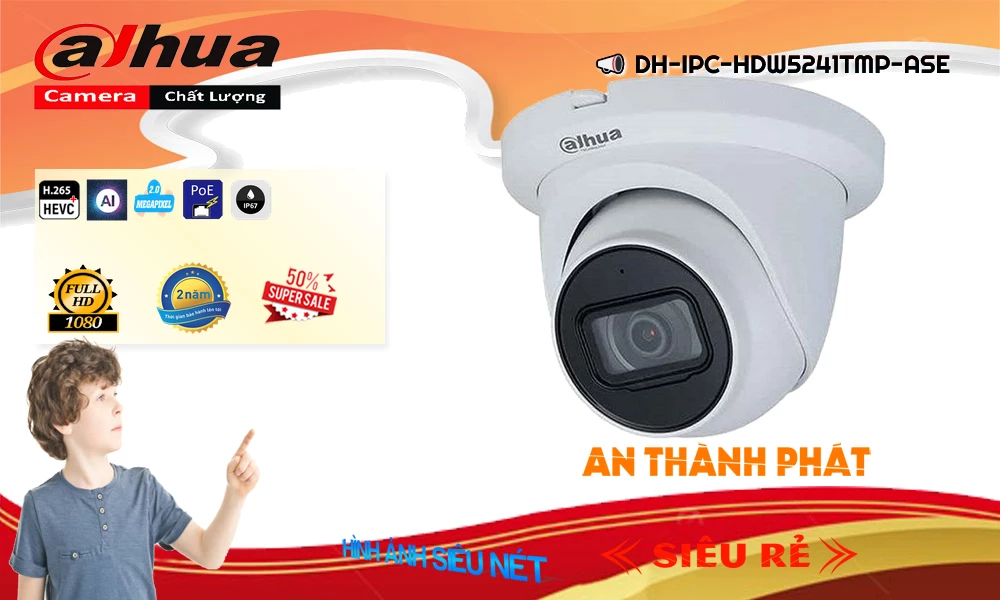 Camera DH-IPC-HDW5241TMP-ASE Dahua Camera DH-IPC-HDW5241TMP-ASE Dahua