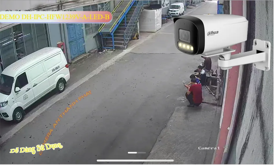 DH-IPC-HFW1239V-A-LED-B sắc nét Dahua