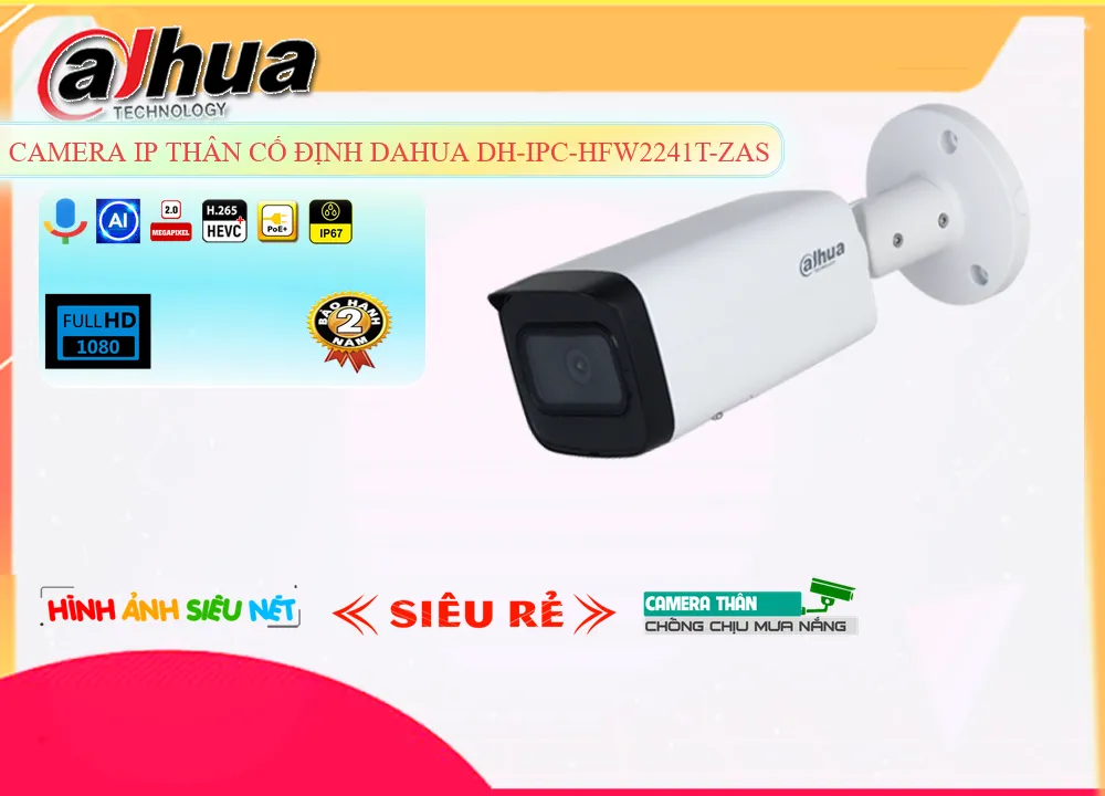 DH-IPC-HFW2241T-ZAS Camera An Ninh Giá rẻ,thông số Loại Camera Giá re DH-IPC-HFW2241T-ZAS,DH-IPC-HFW2241T-ZAS Giá Hấp Dẫn,chất lượng DH-IPC-HFW2241T-ZAS 0 MP