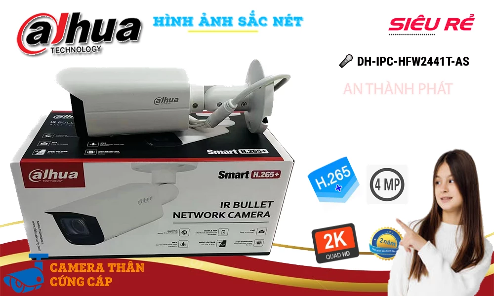 DH-IPC-HFW2441T-AS sắc nét Dahua DH-IPC-HFW2441T-AS sắc nét Dahua