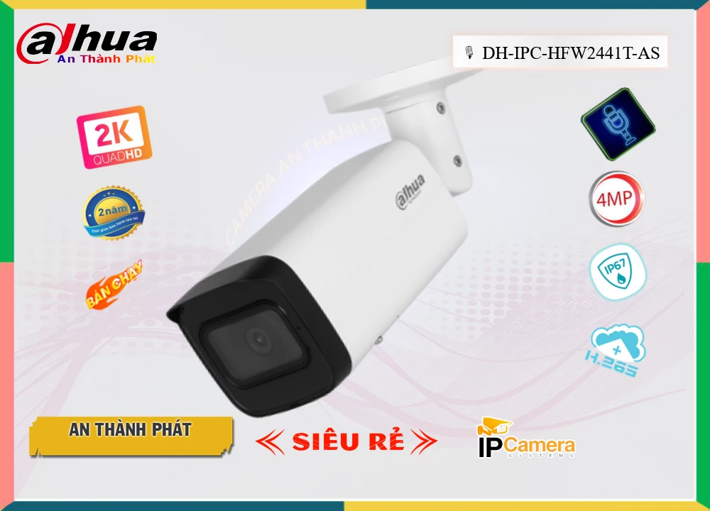 DH-IPC-HFW2441T-AS sắc nét Dahua DH-IPC-HFW2441T-AS sắc nét Dahua