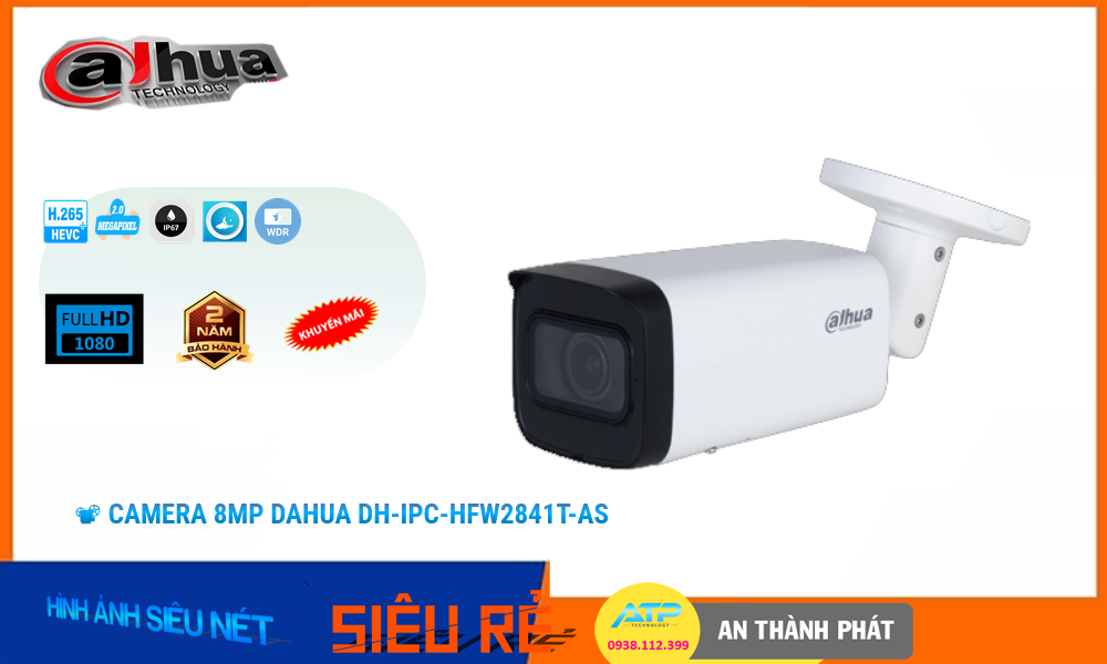 Camera DH-IPC-HFW2841T-AS Dahua Camera DH-IPC-HFW2841T-AS Dahua