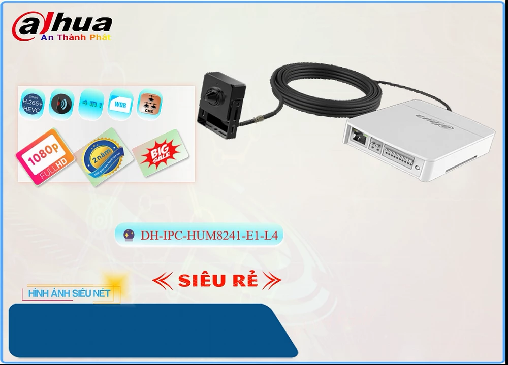 DH-IPC-HUM8241-E1-L4 sắc nét Dahua DH-IPC-HUM8241-E1-L4 sắc nét Dahua