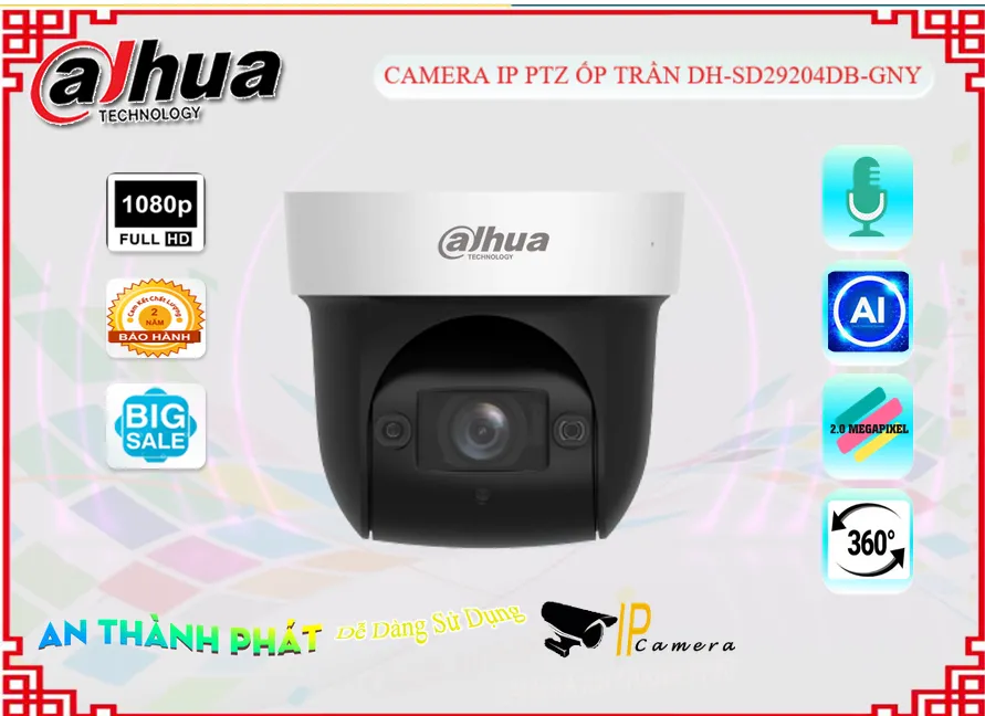Camera Giá Rẻ Dahua DH-SD29204DB-GNY HD IP Đang giảm giá Camera Giá Rẻ Dahua DH-SD29204DB-GNY HD IP Đang giảm giá