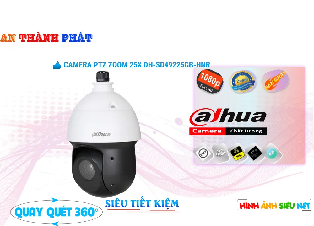 DH-SD49225GB-HNR sắc nét Dahua DH-SD49225GB-HNR sắc nét Dahua