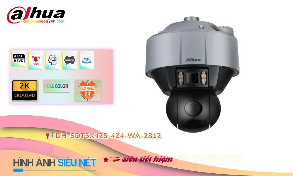 DH-SDT5X425-4Z4-WA-2812 sắc nét Dahua DH-SDT5X425-4Z4-WA-2812 sắc nét Dahua