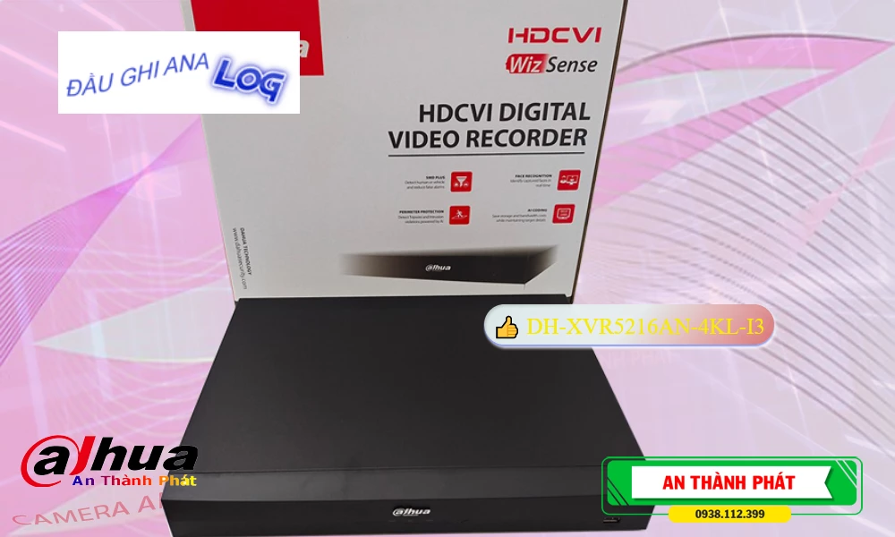 ➠  DH-XVR5216AN-4KL-I3 sắc nét Dahua