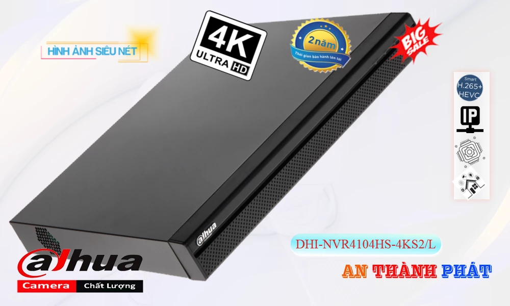 Đầu ghi DHI-NVR4104HS-4KS2-L Dahua
