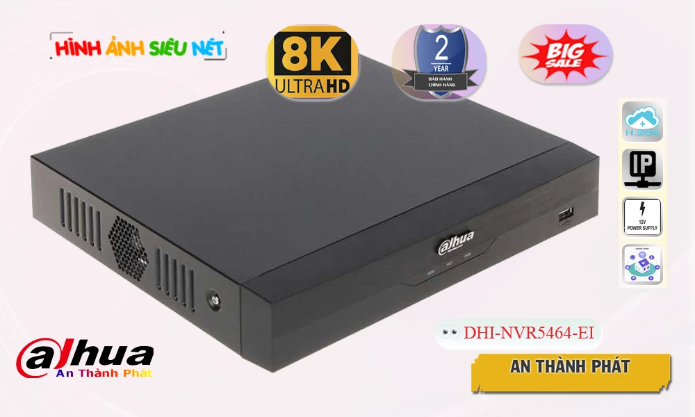 Đầu ghi Dahua DHI-NVR5464-EI