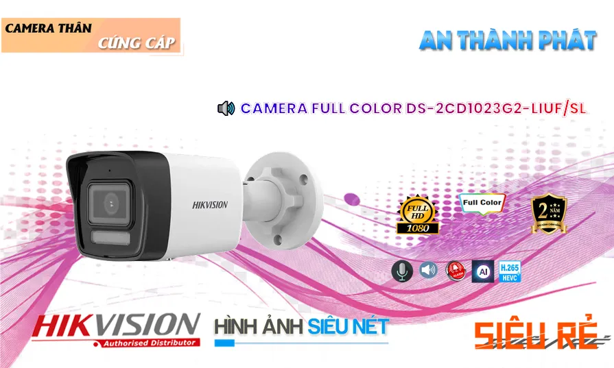 Camera Hikvision DS-2CD1023G2-LIUF/SL Camera Hikvision DS-2CD1023G2-LIUF/SL