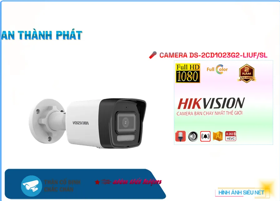Camera Hikvision DS-2CD1023G2-LIUF/SL Camera Hikvision DS-2CD1023G2-LIUF/SL