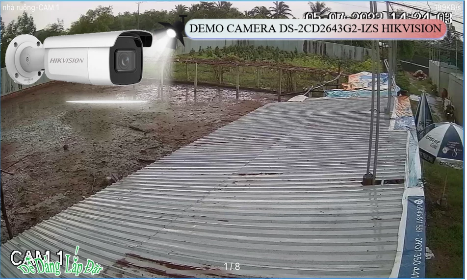 Camera Hikvision DS-2CD2643G2-IZS Camera Hikvision DS-2CD2643G2-IZS