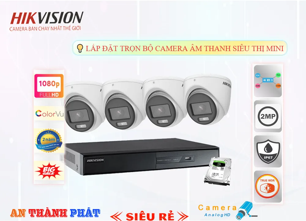 Xem Chi Tiết Lắp đặt trọn bộ camera âm thanh siêu thị mini Tại An Thành Phát đang khuyến mãi Lắp đặt trọn bộ camera âm thanh siêu thị mini Tư vấn lắp camera Lắp đặt trọn bộ camera âm thanh siêu thị mini chuyên nghiệp