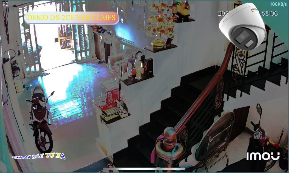 DS-2CE76D0T-LMFS sắc nét Hikvision