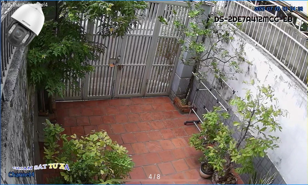 DS-2DE7A412MCG-EB sắc nét Hikvision