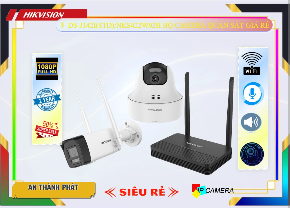 Bộ Kit 2 Camera Hikvision Wifi DS-J142I(STD)/NKS422W02H,thông số DS-J142I(STD)/NKS422W02H,DS J142I(STD)/NKS422W02H,công nghê DS-J142I(STD)/NKS422W02H FULL HD 1080P 2.0 megapixel , Camera Giám Sát DS-J142I(STD)/NKS422W02H Tốt nhất,DS-J142I(STD)/NKS422W02H mới,bán DS-J142I(STD)/NKS422W02H,giá kỹ thuật DS-J142I(STD)/NKS422W02H,Giá buôn DS-J142I(STD)/NKS422W02H,DS-J142I(STD)/NKS422W02H Bán Lỗ,DS-J142I(STD)/NKS422W02H Tiết kiệm,DS-J142I(STD)/NKS422W02H chiết khấu cao,Giá Bán DS-J142I(STD)/NKS422W02H,Điểm bán DS-J142I(STD)/NKS422W02H