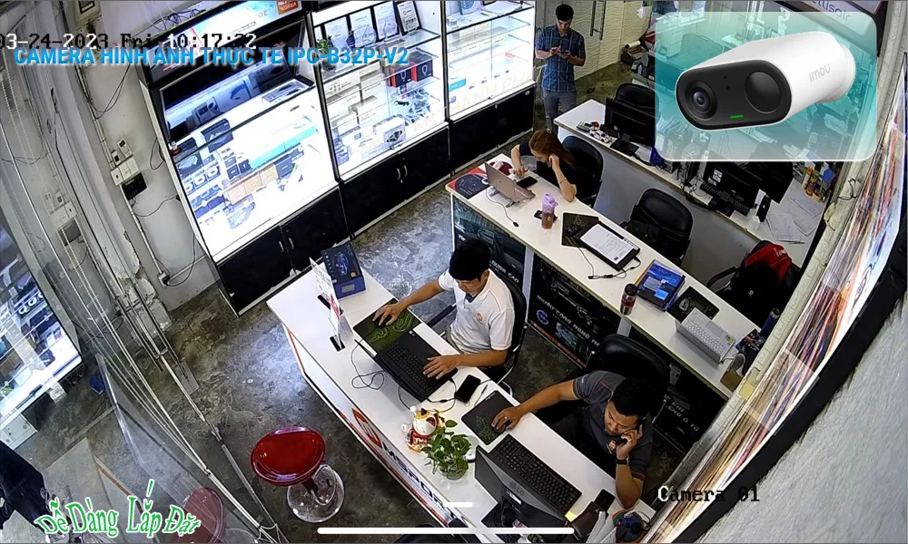 IPC-B32P-V2 sắc nét Wifi Imou