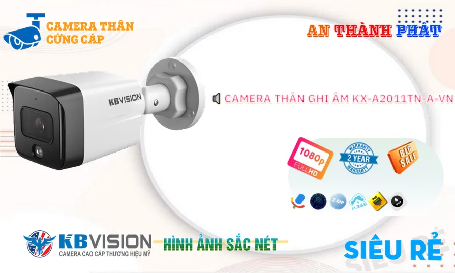 KX-A2011TN-A-VN Camera KBvision KX-A2011TN-A-VN Camera KBvision