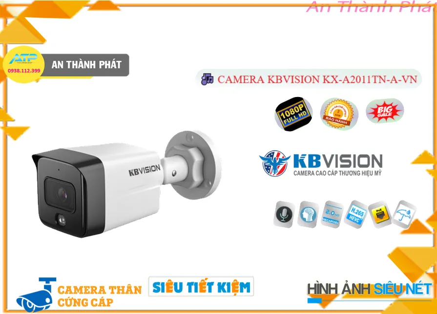 KX-A2011TN-A-VN Camera KBvision KX-A2011TN-A-VN Camera KBvision