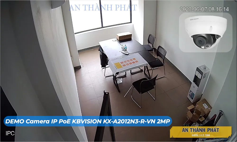 KX-A2012N3-R-VN sắc nét KBvision Camera IP PoE KBVISION KX-A2012N3-R-VN 2MP hình ảnh demo thực tế camera quan sát chất lượng cao