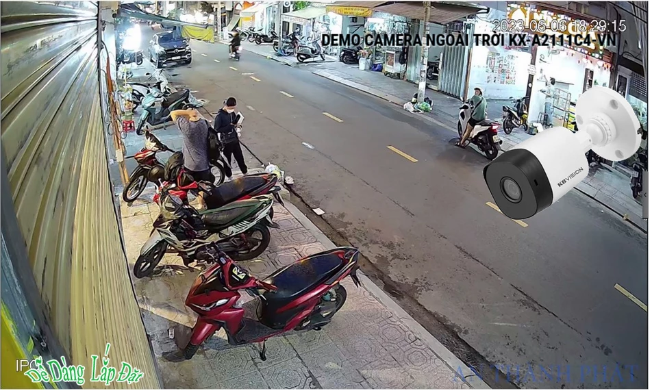 KX-A2111C4-VN sắc nét KBvision KX-A2111C4-VN sắc nét KBvision