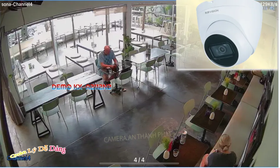 KX-A2112N3 sắc nét KBvision