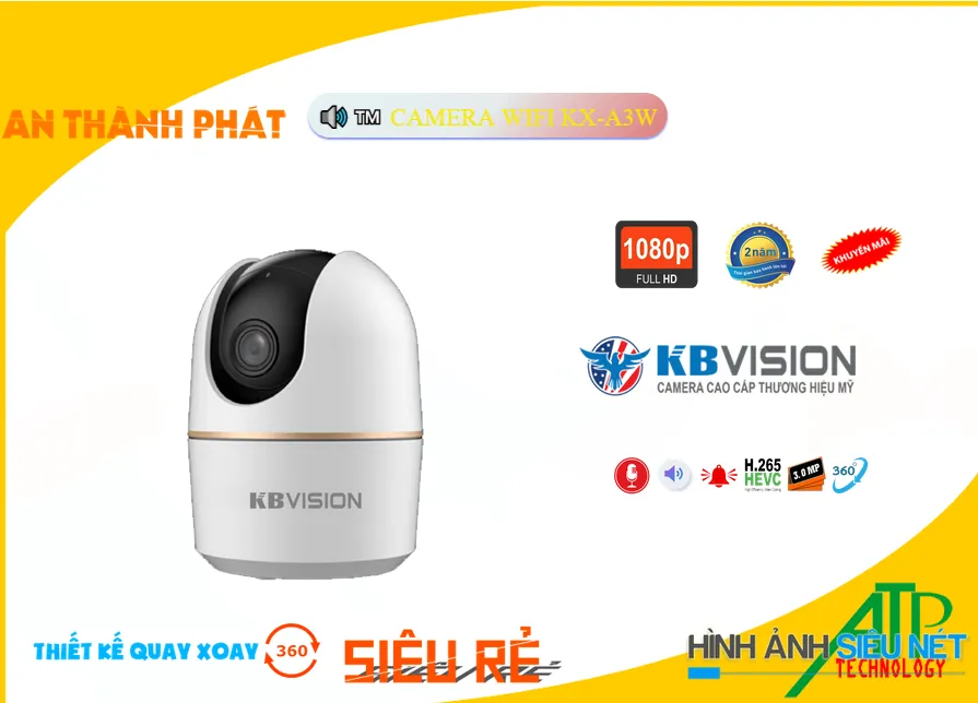 Camera Wifi KBvision KX-A3W Camera Wifi KBvision KX-A3W