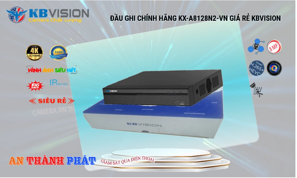 KX-A8128N2-VN sắc nét KBvision
