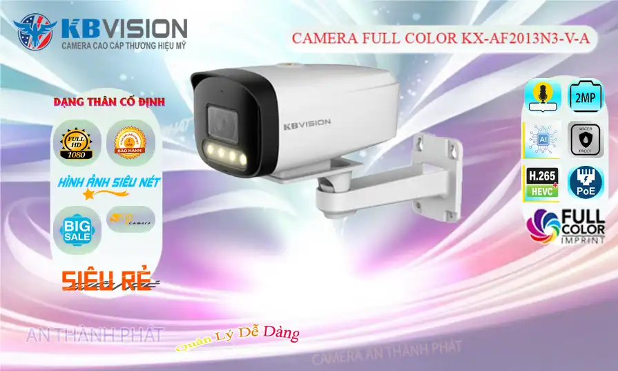 KX-AF2013N3-V-A sắc nét KBvision