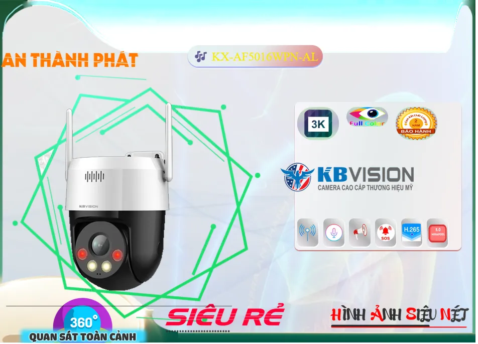KX-AF5016WPN-AL sắc nét KBvision KX-AF5016WPN-AL sắc nét KBvision