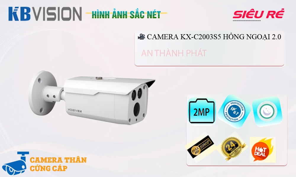 Camera KX-C2003S5 KBvision Camera KX-C2003S5 KBvision