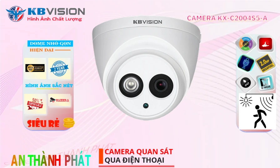 KX-C2004S5-A sắc nét KBvision ➠