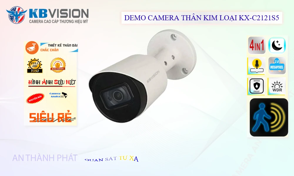 KX-C2121S5 Camera Giám Sát Giá rẻ