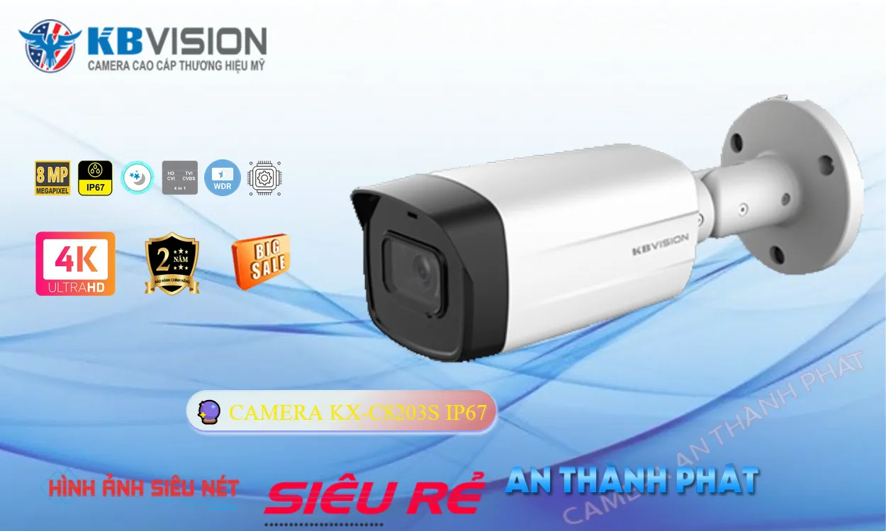 ➠  KX-C8203S sắc nét KBvision