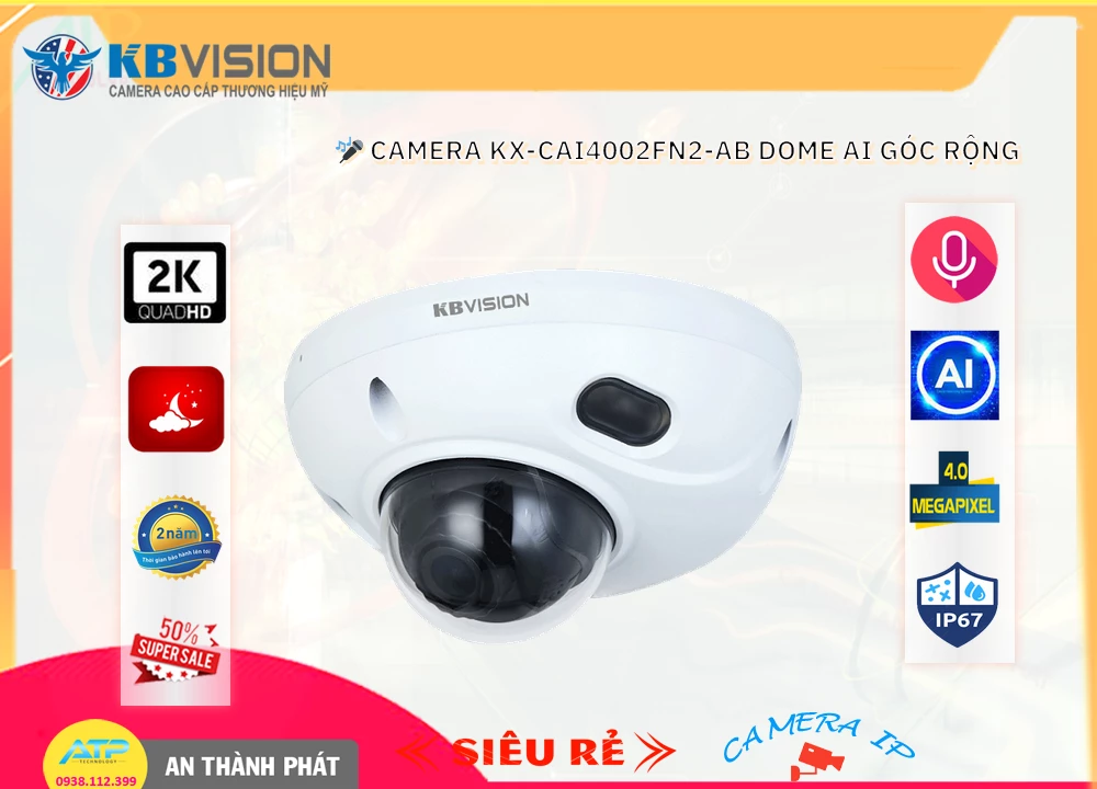 KX-CAi4002FN2-AB sắc nét KBvision KX-CAi4002FN2-AB sắc nét KBvision
