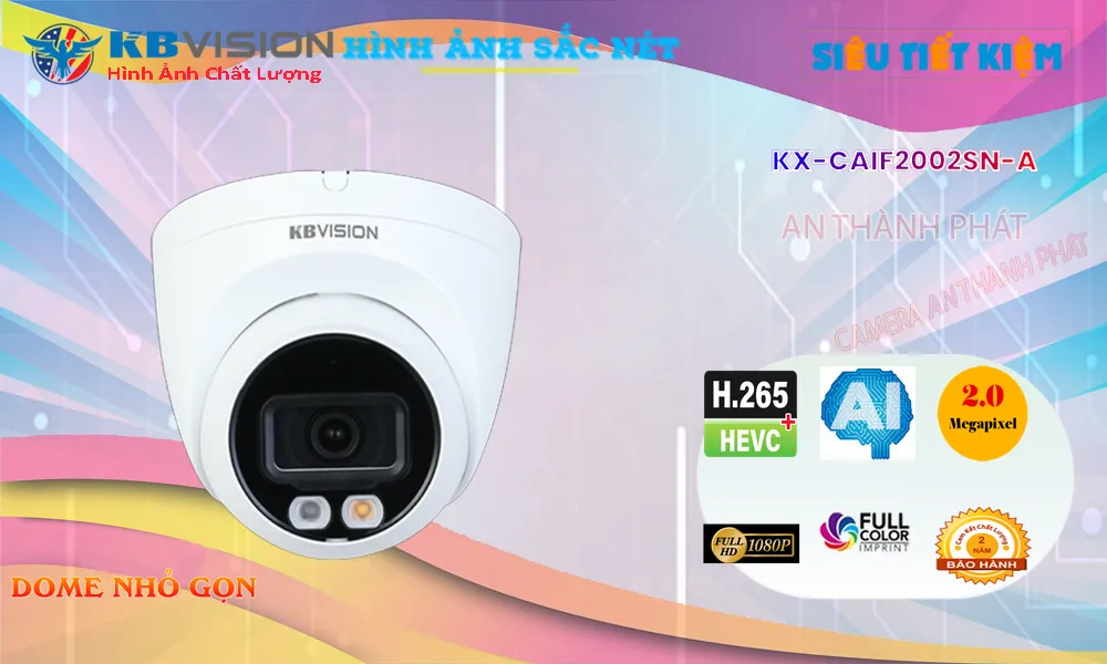 KX-CAiF2002SN-A sắc nét KBvision ➠