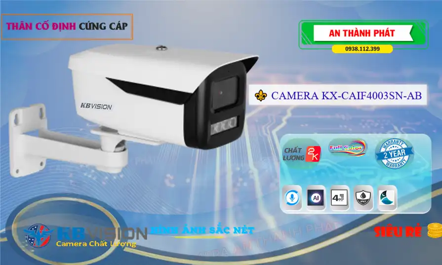 KX-CAiF4003SN-AB sắc nét KBvision ➠ KX-CAiF4003SN-AB sắc nét KBvision ➠