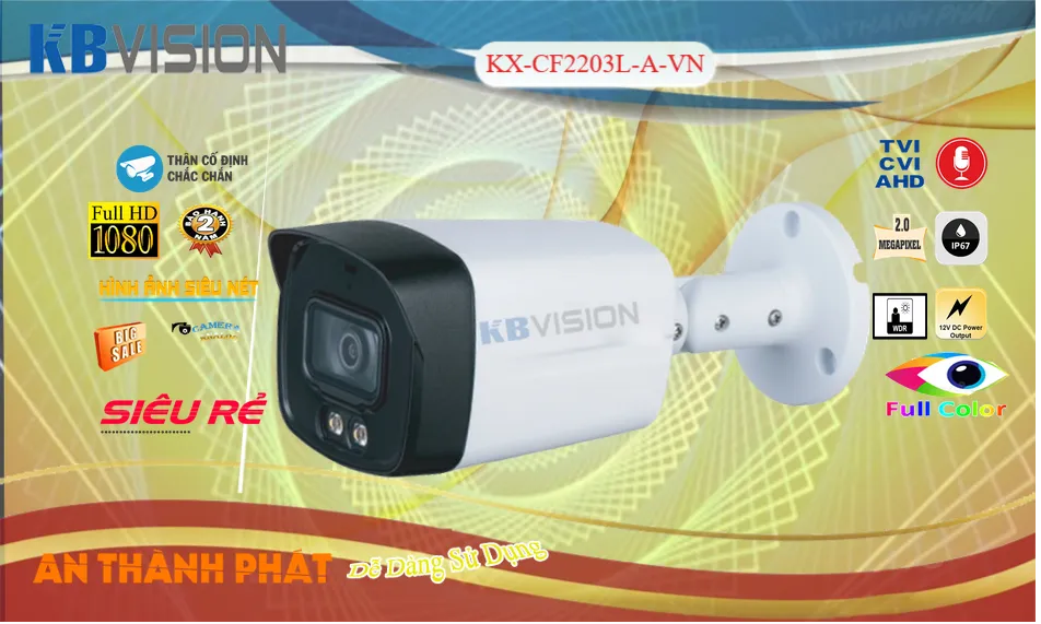 KX-CF2203L-A-VN sắc nét KBvision