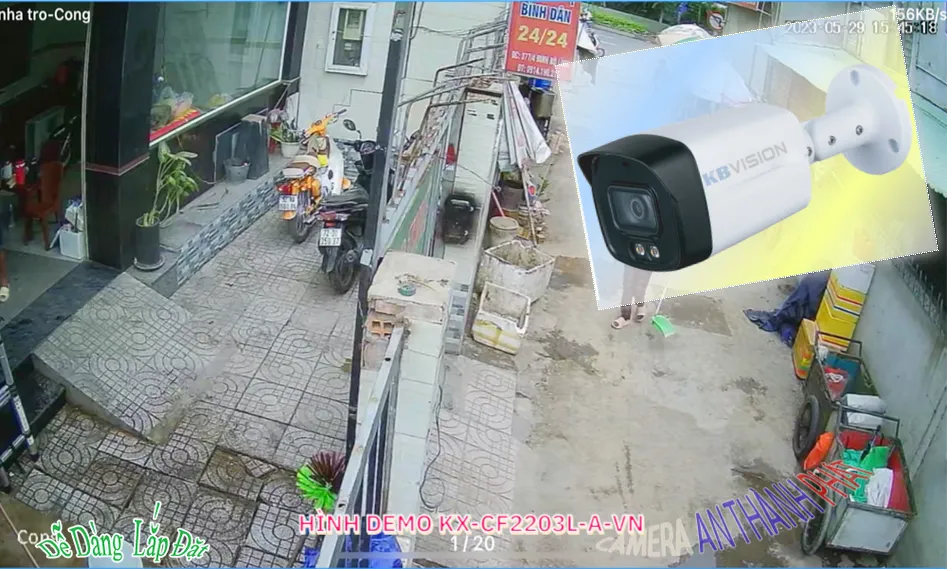 KX-CF2203L-A-VN sắc nét KBvision