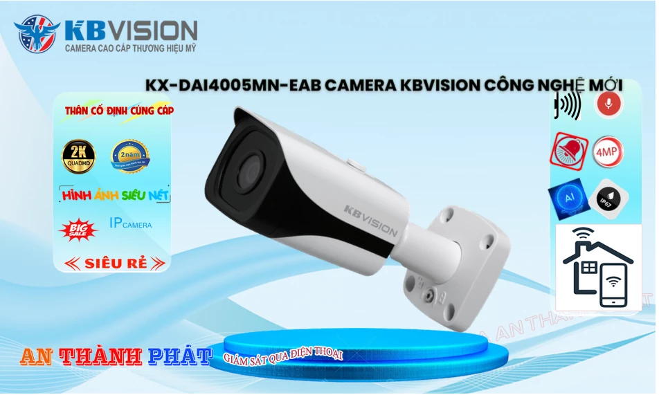 KX-DAi4005MN-EAB sắc nét KBvision KX-DAi4005MN-EAB sắc nét KBvision