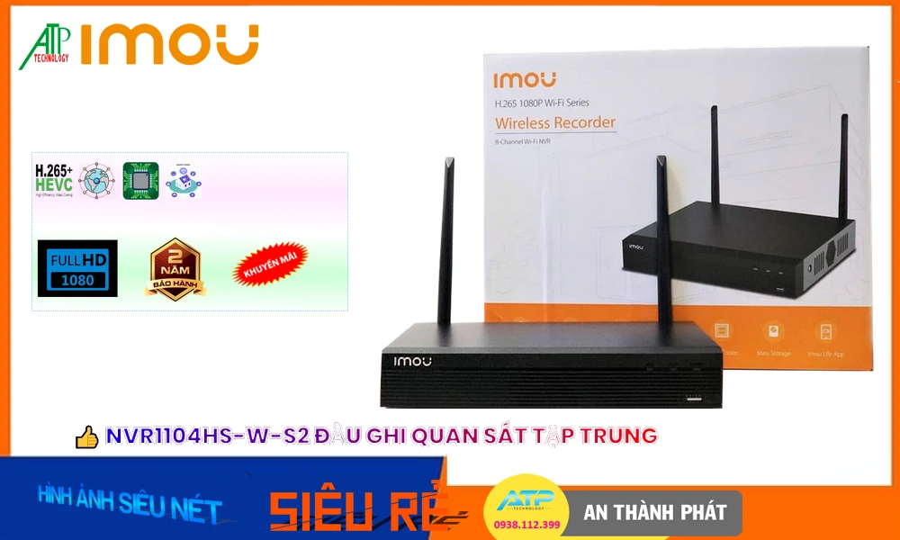 Đầu Ghi NVR1104HS-W-S2 Đang giảm giá Đầu Ghi NVR1104HS-W-S2 Đang giảm giá