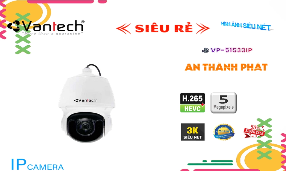 VP-51533IP Camera Cấp Nguồ Qua Dây Mạng VanTech VP-51533IP Camera Cấp Nguồ Qua Dây Mạng VanTech